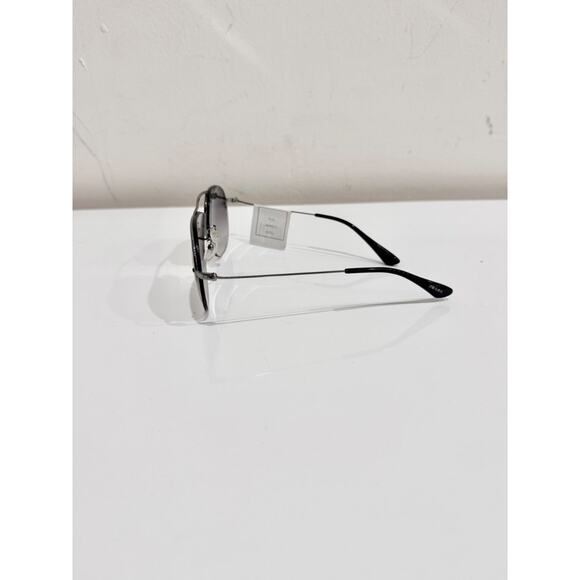 Prada SPR58O Polycarbonate Aviator Sunglasses Gray Men's - Picture 4 of 4